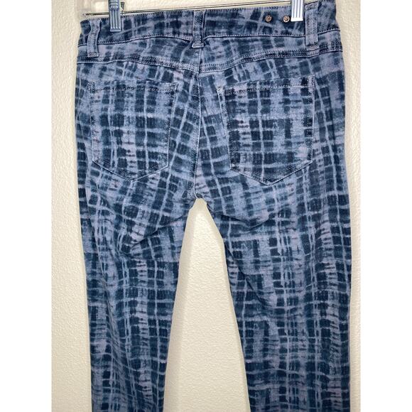 Cabi Tie Dye Skinny Denim Jeans Size 2 - Picture 3 of 13